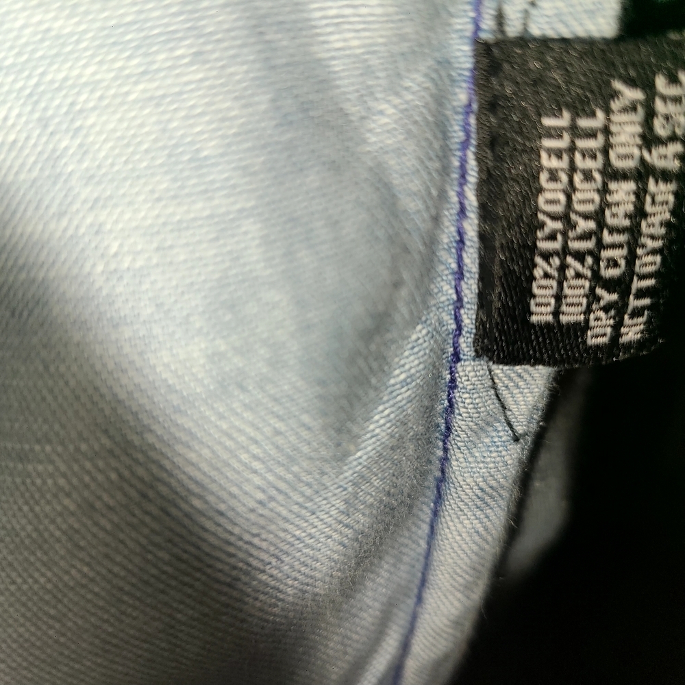 Tolani Denim Embellished Tunic with V-Neckline - Picture 7 of 9